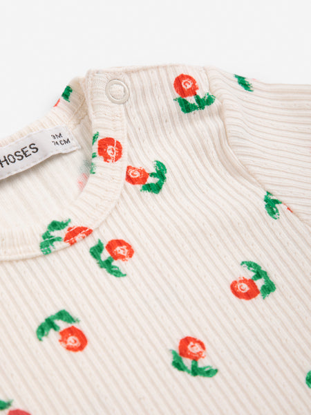 baby t-shirt | stamp bloom all over