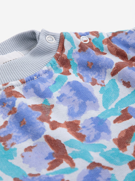 baby sweatshirt | watercolor all over