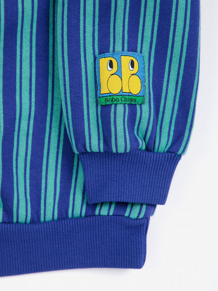 baby sweatshirt | tag stripes