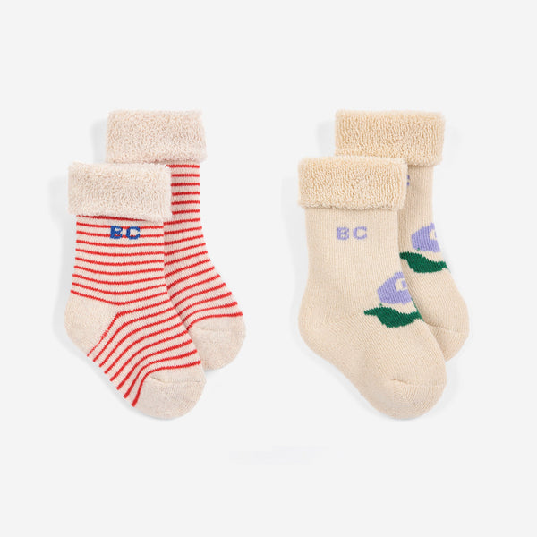baby socks | pack - bc stamp bloom