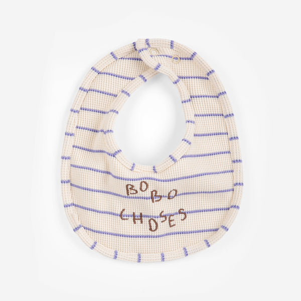 bib | bobo choses - lavender stripes