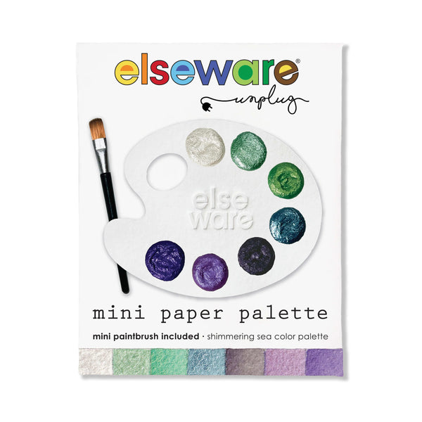 mini paper palette