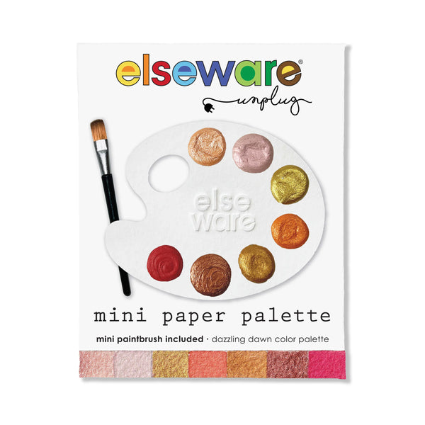 mini paper palette