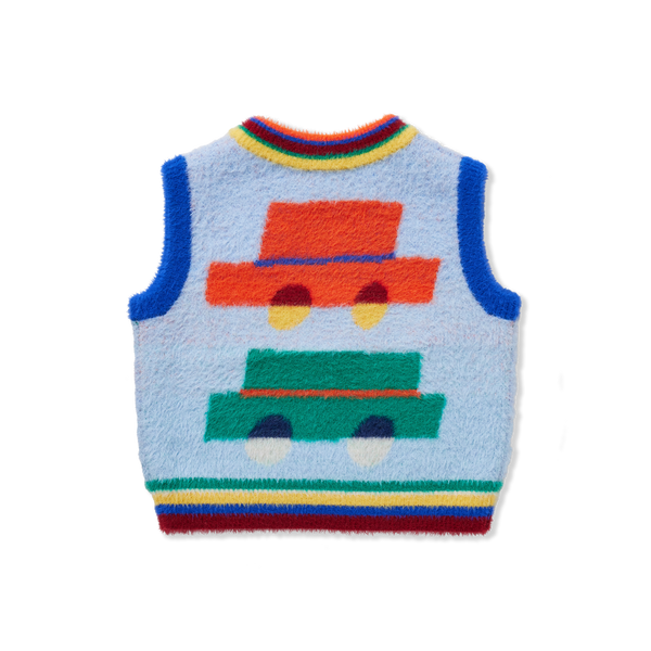 knit vest | beep beep