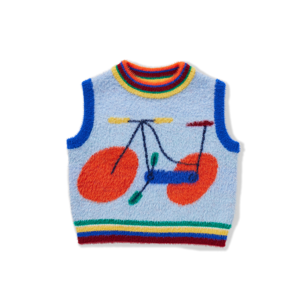 knit vest | beep beep