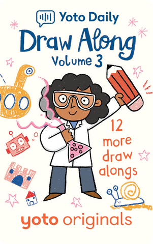 card | yoto daily: draw along volume 3