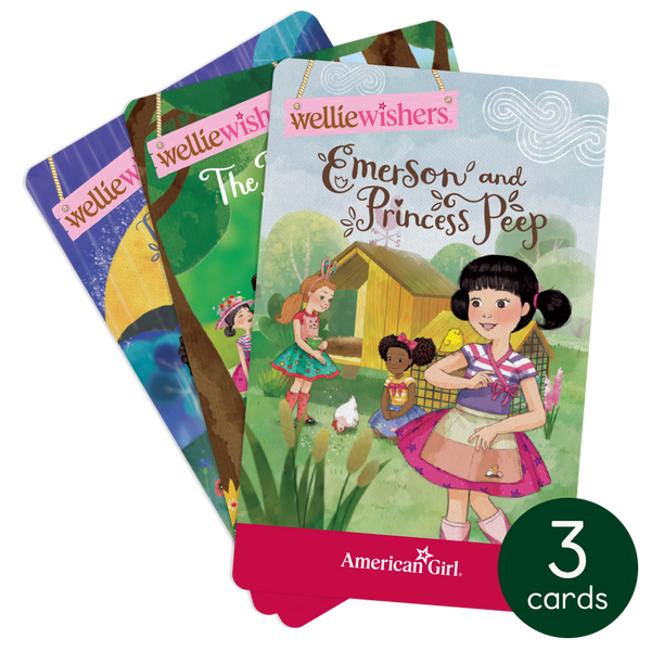 card | american girl: welliewishers storytime