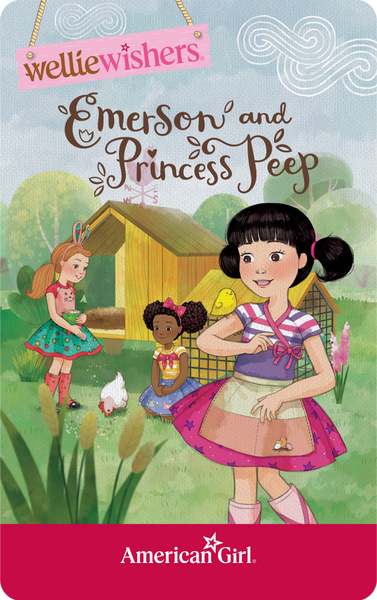 card | american girl: welliewishers storytime