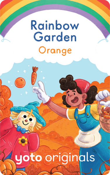 card | rainbow garden