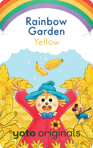 card | rainbow garden