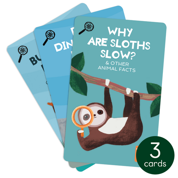 card | animal facts, critter curiosities & gross science pack