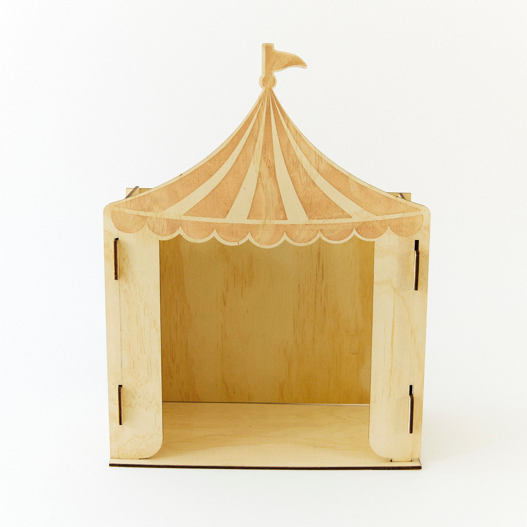 wooden circus tent