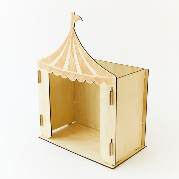 wooden circus tent