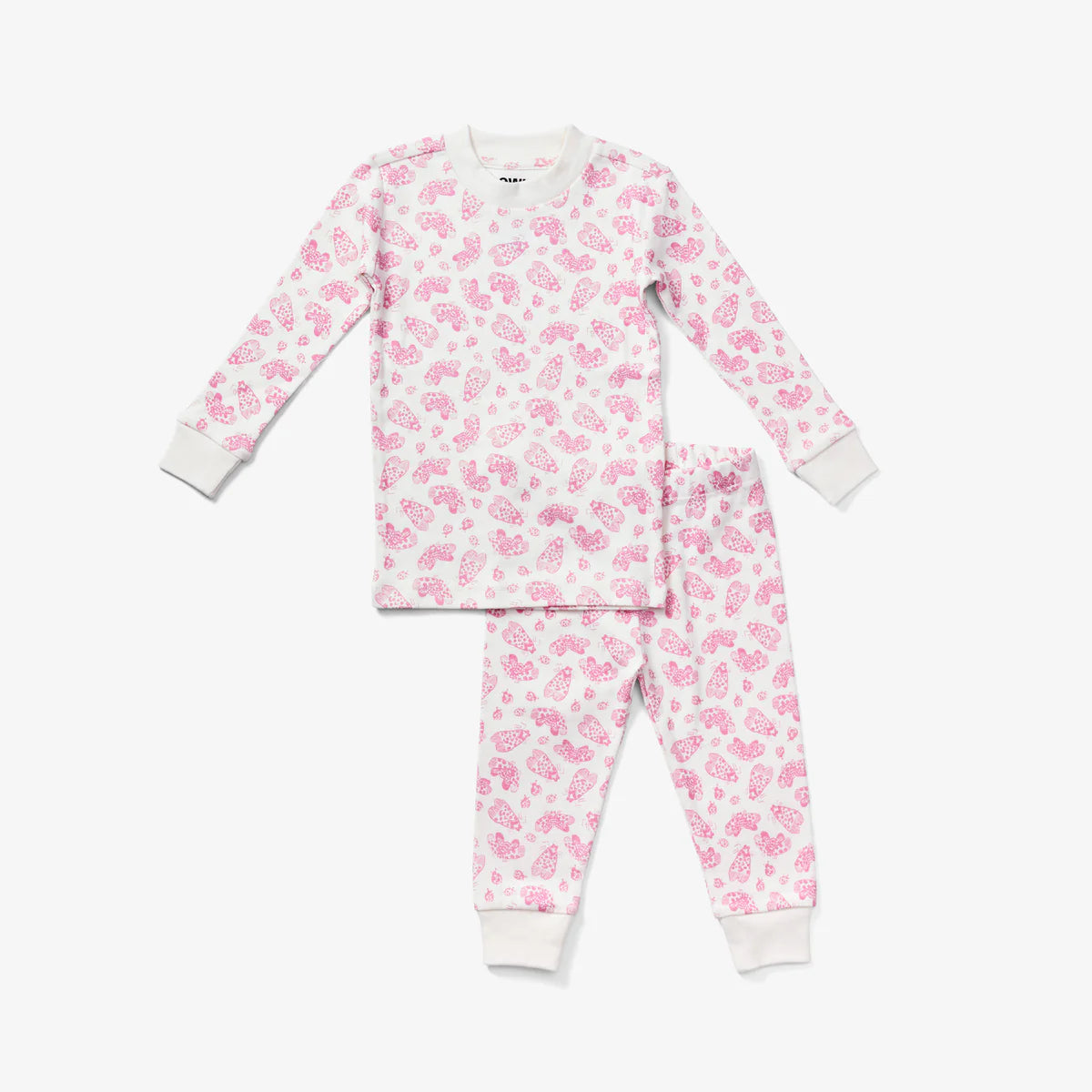 pajama set | garden friends - begonia