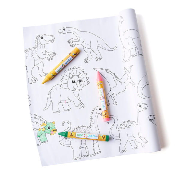 coloring scroll | dinosaur