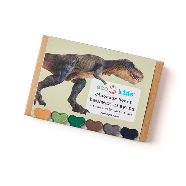 beeswax crayons | dinosaur bone