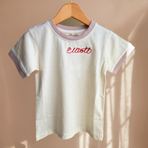 ringer tee | blush