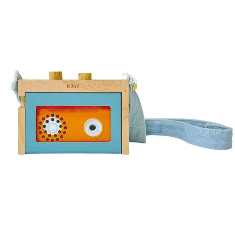 mini tape recorder | blue-orange