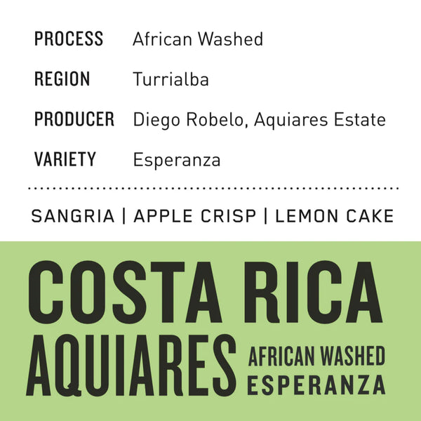 costa rica aquiares | african whed esperanza