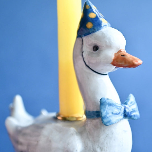 cake topper | blue goose