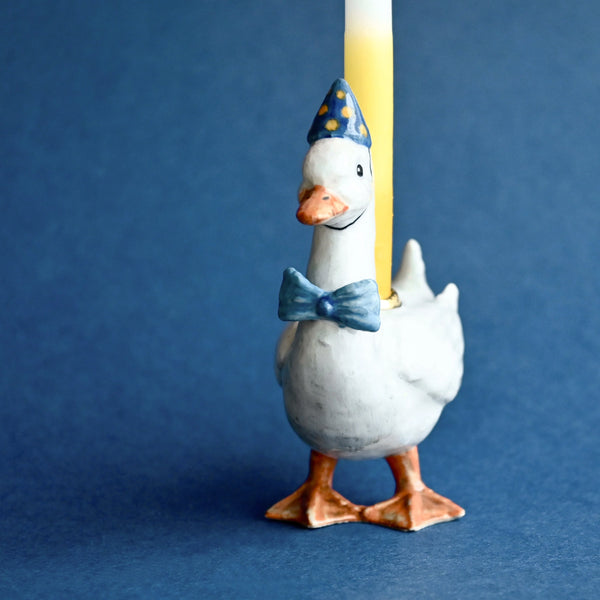 cake topper | blue goose