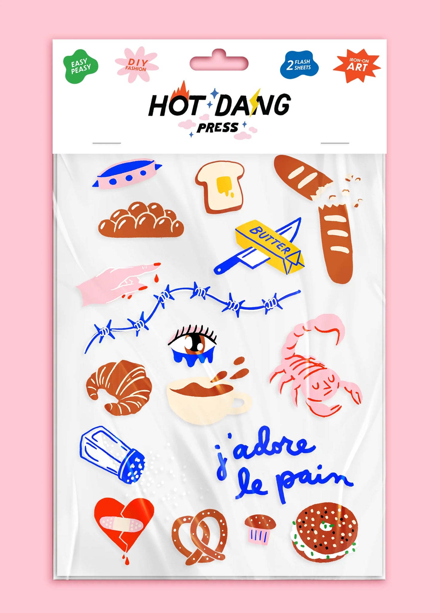 sheet set | j'adore le pain