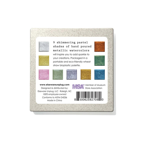 elsewhere watercolors | metallic