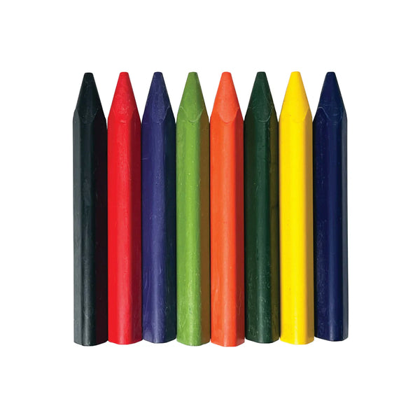 beeswax crayons | extra large - 8 pack