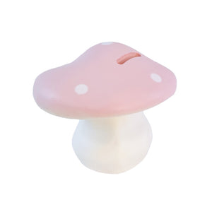 mushroom savings bank | small - pink