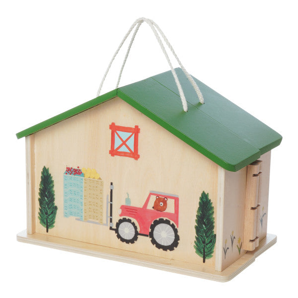 wooden playset | market day