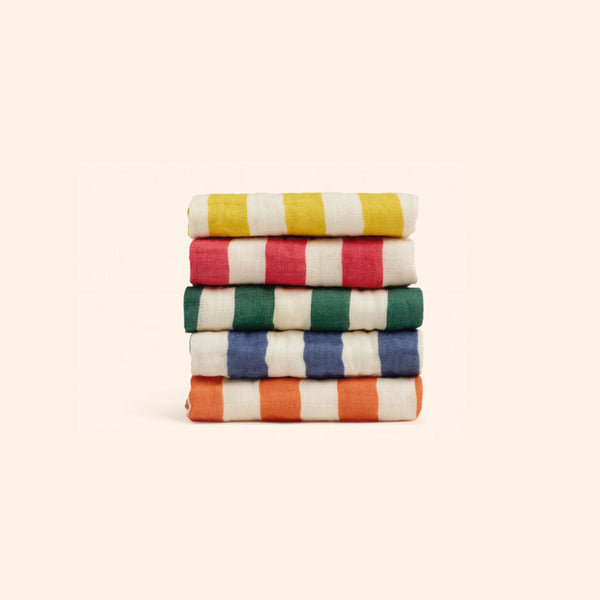 organic cotton wash cloths | five pack