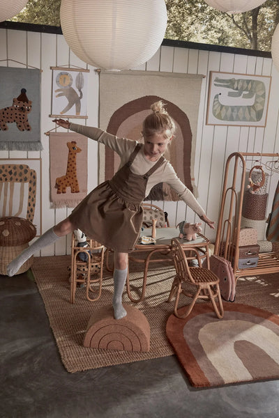 rainbow balance stool (local only)