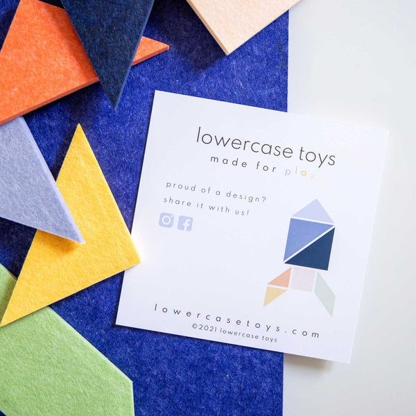 mini tangram block set