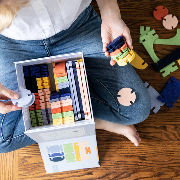 interlocking blocks | architectural set