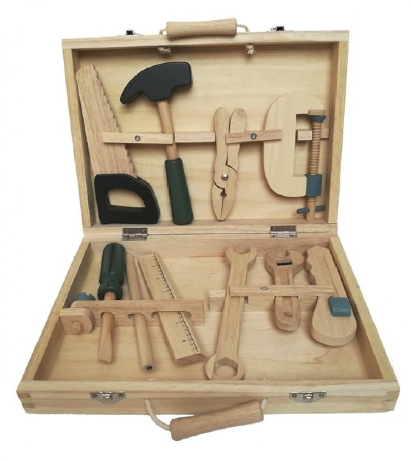 wooden tool box