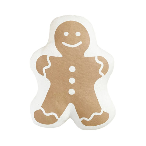 pillow | gingerbread person