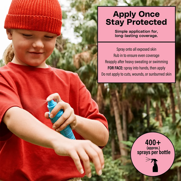 kids mosquito & tick bug spray