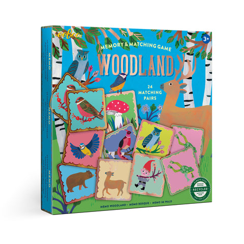memory and matching game | woodland