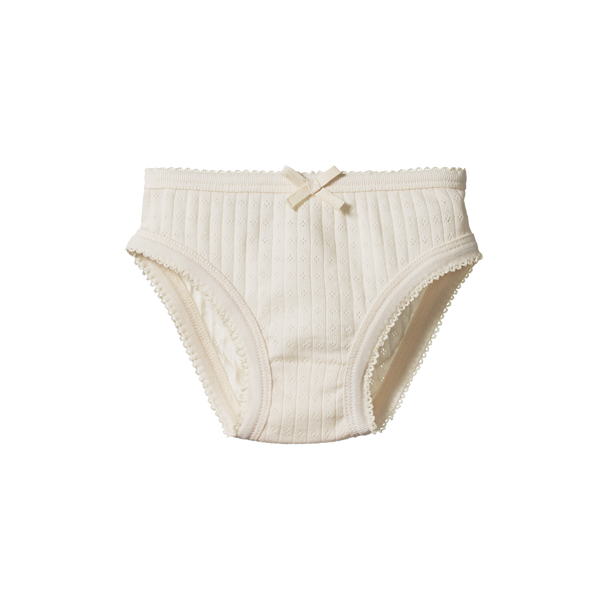 pointelle knickers | natural