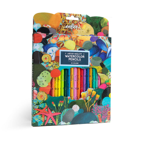 24 watercolor pencils | tidepool