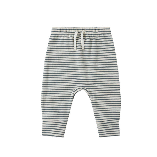 drawstring pant | ocean micro stripe