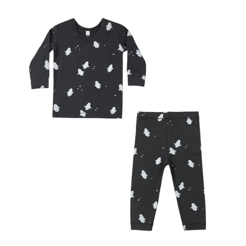 bamboo pajama set | ghosts