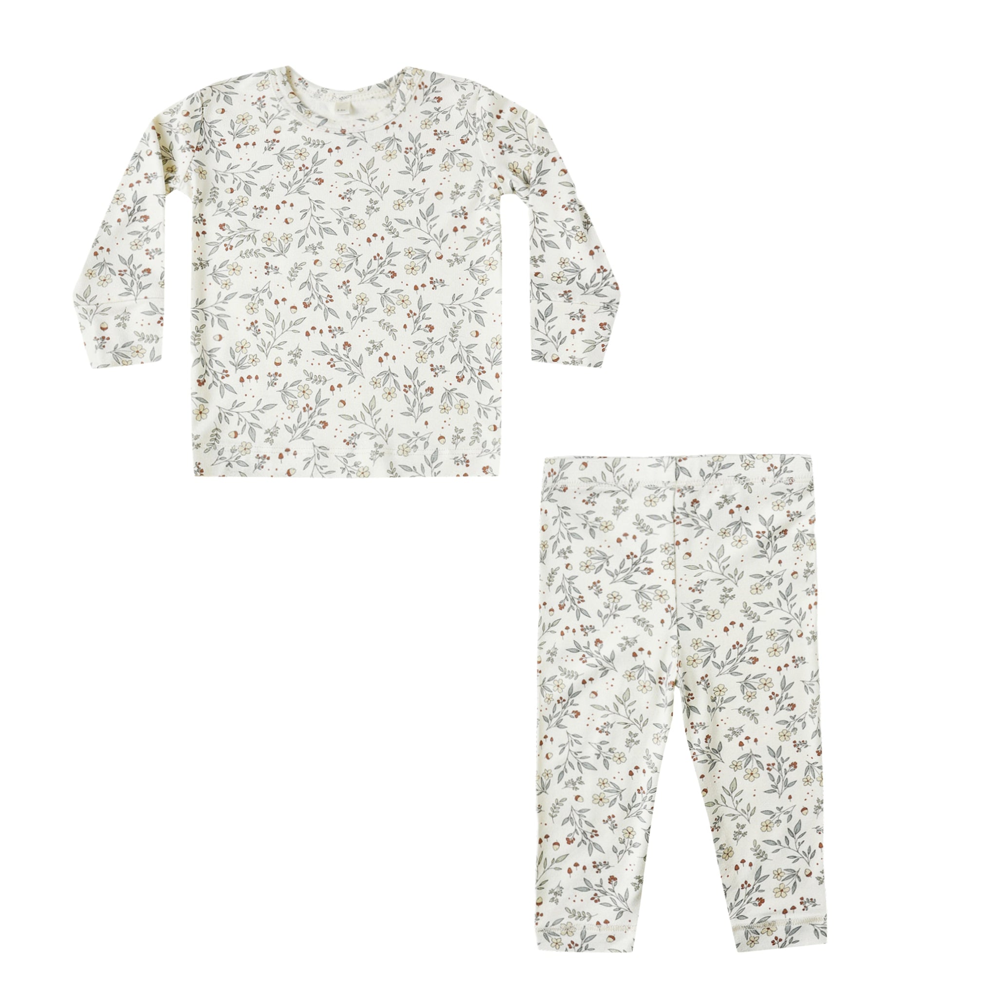 bamboo pajama set | woodland