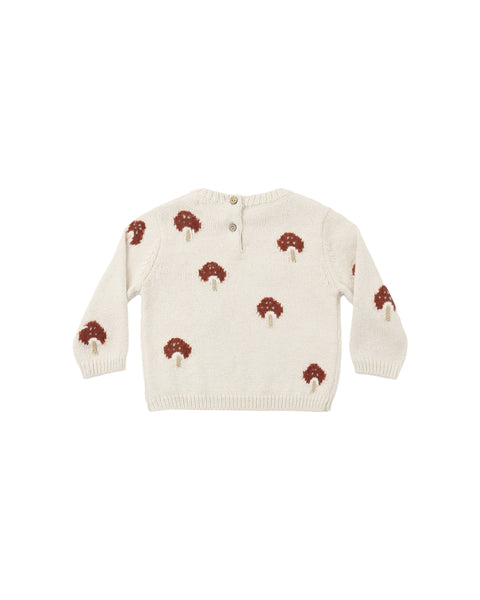 rex sweater | mushroom