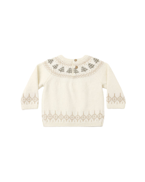 rex sweater | tree fair isle