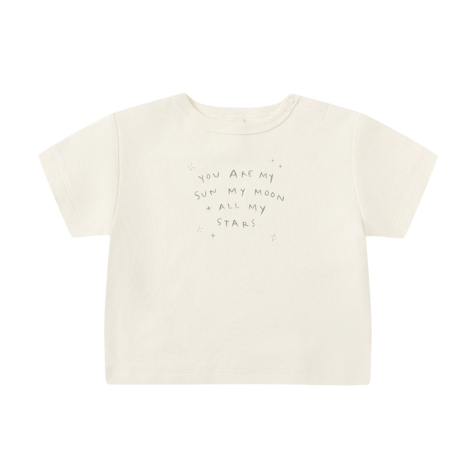 boxy tee | sun, moon & stars