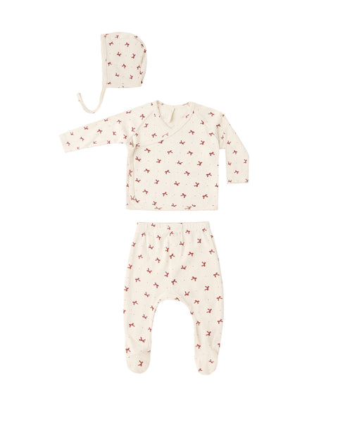 take home set | red bows