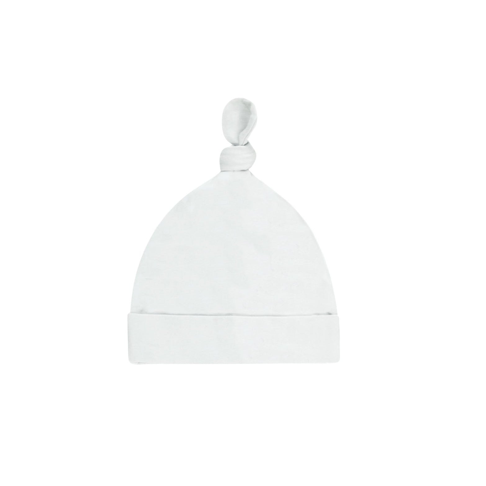 knotted baby hat | fog