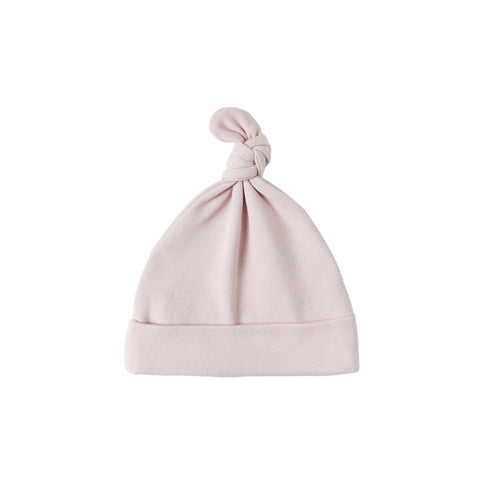 knotted baby hat | lilac