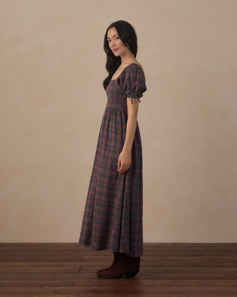 women's dallas dress | midnight plaid